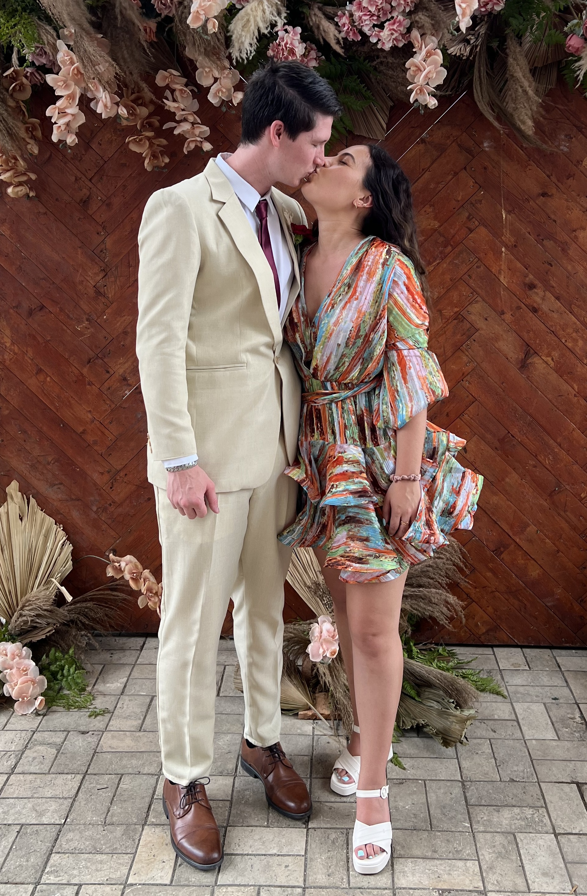 Emma and Joel at a formal event